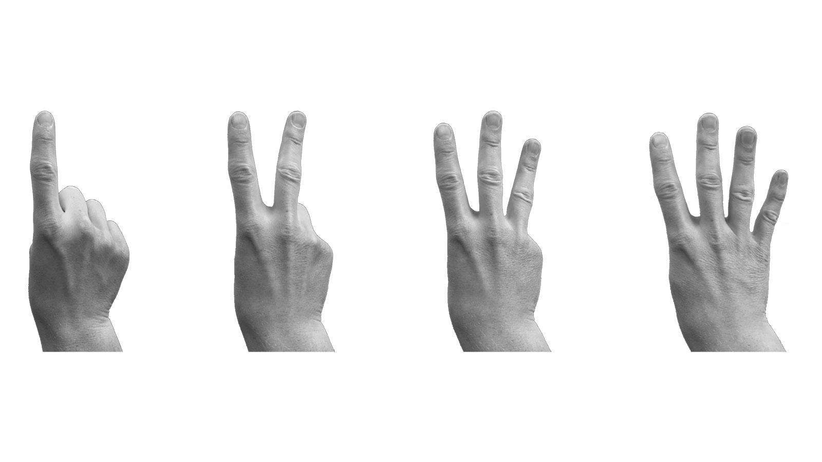 Finger poses for automotive interactions
